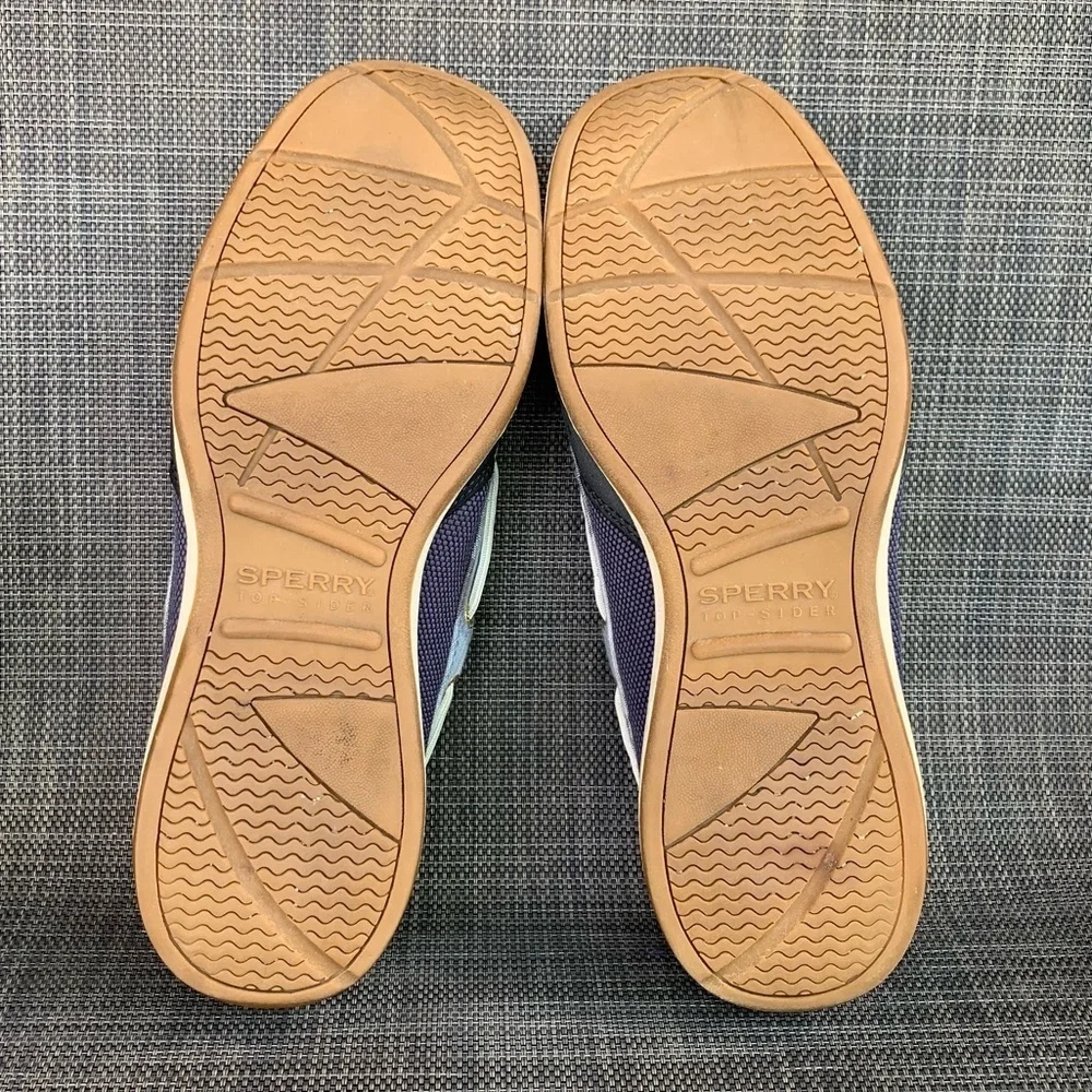 Sperry Top-Sider Intrepid 2 Eye Navy Boat Shoes Loafers Women’s Size 9.5